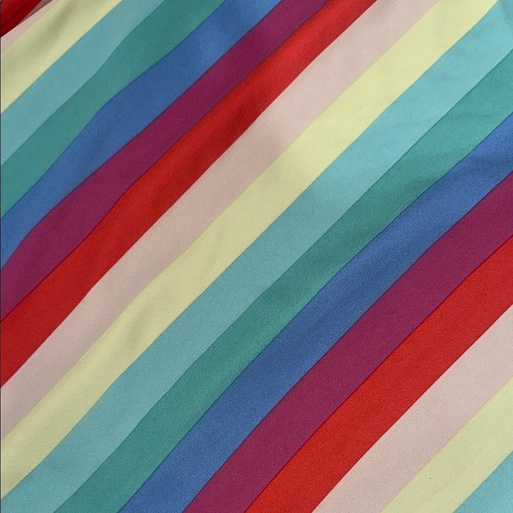 Rainbow Striped Mini Dress - Picture 3 of 3